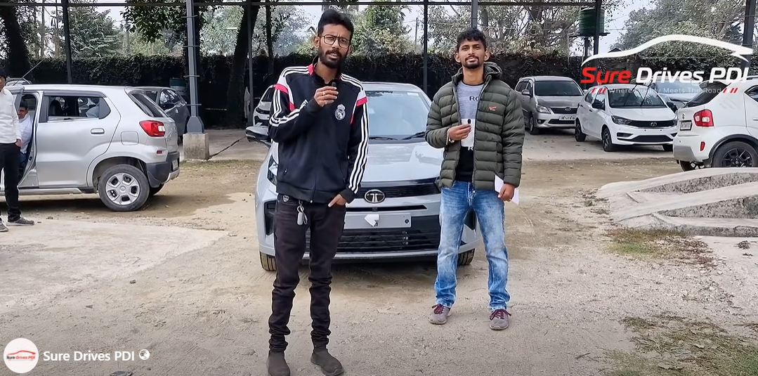 Sure Drives PDI inspector with a customer during a pre-delivery inspection in Siliguri
